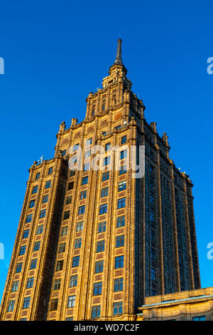 Akademie der Wissenschaften, Riga, Lettland, Nordeuropa, Stockfoto