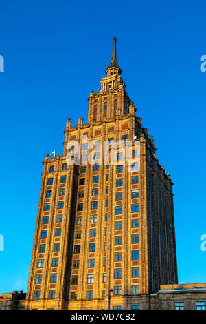 Akademie der Wissenschaften, Riga, Lettland, Nordeuropa, Stockfoto