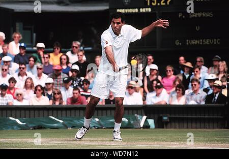 November 12, 1998 - 1999 Wimbledon Tennis CHAMPIONSHION DECKUNG. PETE SAMPRAS (Credit Bild: © HBO/Unterhaltung Bilder/ZUMAPRESS.com) Stockfoto