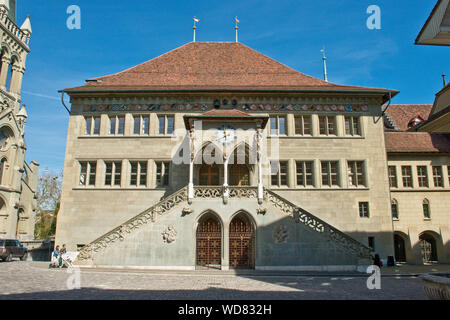Berner Rathaus (Town Hall). Bern, Schweiz Stockfoto