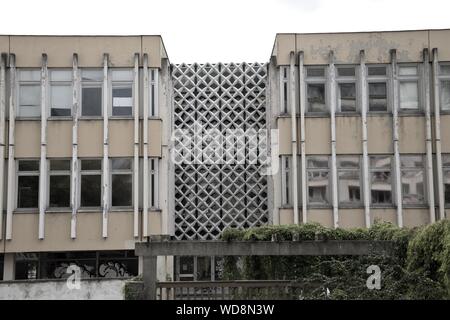 Weitaufnahme der alten Potsdamer Universität Stockfoto