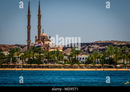 Al-sahaba Moschee Sharm el-Sheikh Stockfoto