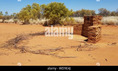 Barrow Creek Telegraph Station Historical Reserve, Northern Territory, Australien Stockfoto