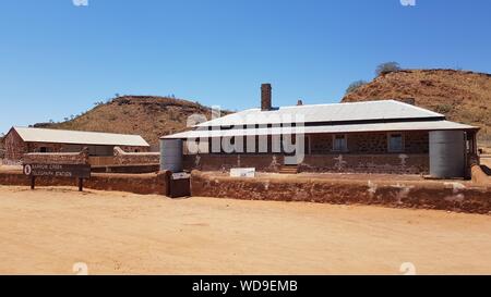 Barrow Creek Telegraph Station Historical Reserve, Northern Territory, Australien Stockfoto