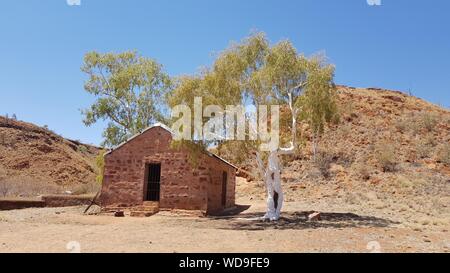 Barrow Creek Telegraph Station Historical Reserve, Northern Territory, Australien Stockfoto