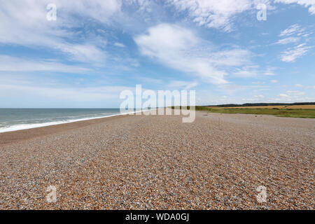 Salthouse Strand Küste, Norden Küste von Norfolk, England Stockfoto