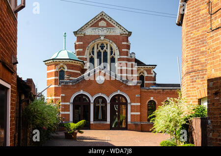 Die Wesley Methodist Church in Marlow, Buckinghamshire, Großbritannien Stockfoto