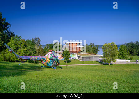 Bernried, Deutschland - 27. August 2019: Buchheim Museum in Bernried am Starnberger See Stockfoto