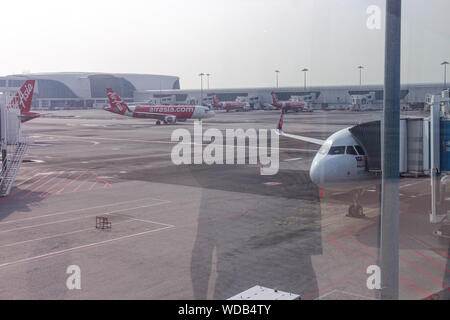 Internationalen Flughafen Kuala Lumpur 2 Am Morgen Stockfoto