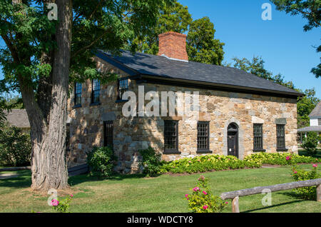 Altes Steinhaus Stockfoto