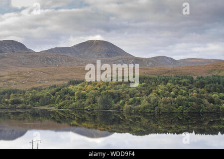 Dunlewy Lough in Donegal, Irland. Stockfoto