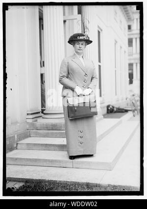 GRENFELL, Frau. HELEN L. Abstract / Medium: 1 Negativ: Glas 5 x 7 in. oder kleiner Stockfoto