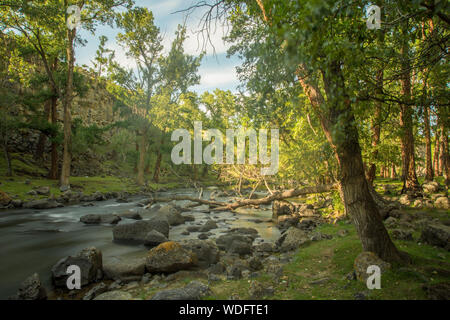 Orkhon Tal, Mongolei Stockfoto