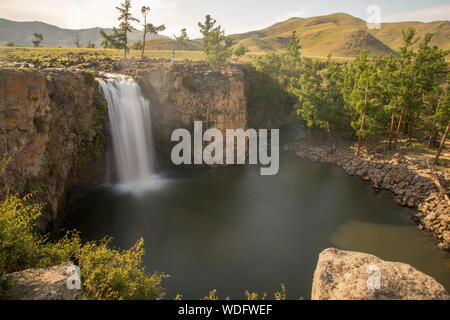 Orkhon Tal, Mongolei Stockfoto