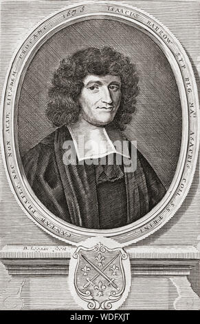 Isaac Barrow, 1630 - 1677. Englischer Theologe und Mathematiker. Stockfoto