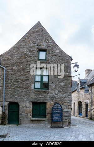 Schönen Straßen der Stadt Guérande in der französischen Bretagne Stockfoto