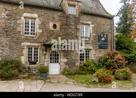 Rochefort-en-Terre ist eine französische Gemeinde im Departement Morbihan in der Bretagne Stockfoto