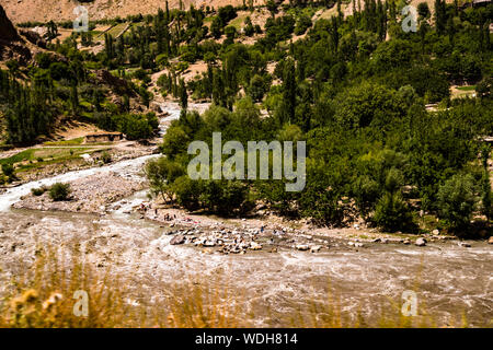 Silk Road in der Nähe von Rawand, Afghanistan Stockfoto