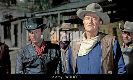 EL DORADO 1966 Paramount Pictures Film mit John Wayne Stockfoto