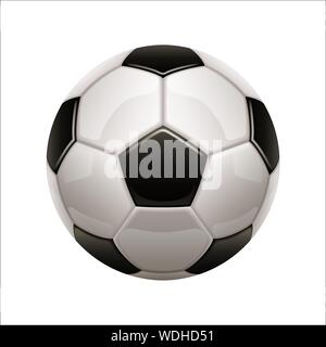 Isolierte Fußball-Symbol. Fußball Stock Vektor