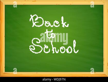 Zurück zu Schule vector Hintergrund Stock Vektor