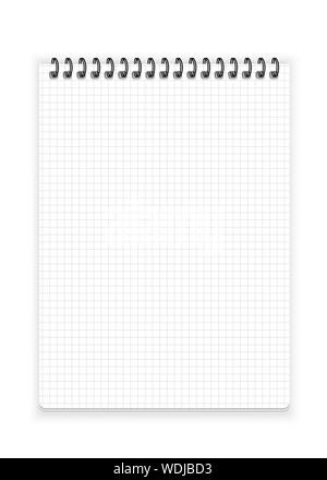 Notebook Papier Vektor Stock Vektor