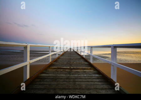 Torquay Jetty Hervey Bay Stockfoto