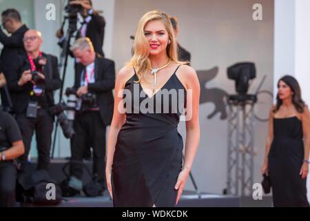 Kate Upton besucht die Premiere von "Ehe Story' während des 76. Filmfestival von Venedig Palazzo del Cinema am Lido in Venedig, Italien, am 29. August 2019. | Verwendung weltweit Stockfoto