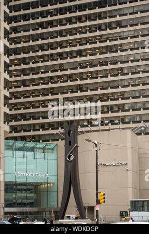 Penn Medicine Building Center Platz in Philadelphia PA Stockfoto