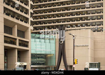 Penn Medicine Building Center Platz in Philadelphia PA Stockfoto