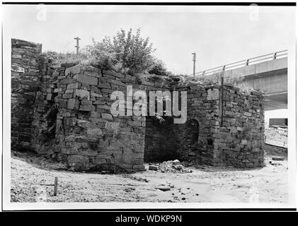 Godey Kalköfen (Ruinen) 3. Historischer amerikanischer Gebäude Umfrage Abbe Rowe, Fotograf, Juli, äußere AUS 1965 WEST-godey Kalköfen (Ruinen), Kreuzung von Rock Creek & Potomac Parkway, Washington, District of Columbia, DC Stockfoto