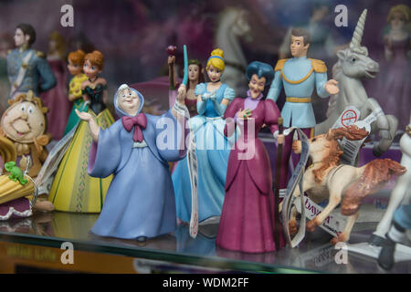 Disney Princess Figuren Stockfoto