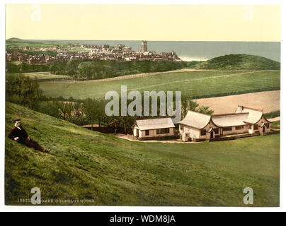 Golf Club House, Cromer, England ist Teil von: Blick auf den Britischen Inseln, in der Photochrom Print Collection. Drucken Art.Nr. 10821. Titel von den Detroit Publishing Co., Katalog J - Ausland abschnitt, Detroit, Mich.: Detroit Publishing Company, 1905. Stockfoto