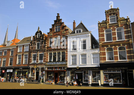 Downtown, Delft, Niederlande, Europa Stockfoto