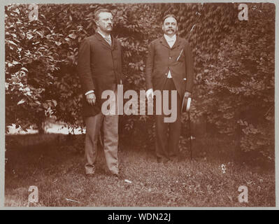 Reg. Roosevelt und Senator Wolcott Abstract / Medium: 1 Fotoabzug. Stockfoto