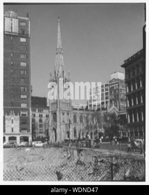 Grace Church, 9. und Broadway, New York City. Abstract / Medium: Gottscho-Schleisner Sammlung Stockfoto