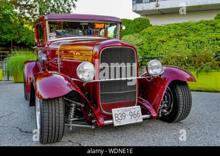 Rot, 1931, Modell A5, Ford Auto Stockfoto