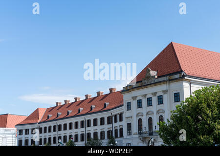 Budapest, Ungarn - 11 August, 2019: Carmelite (karmelita) Kirche Kloster in Budapester Burgviertel Stockfoto