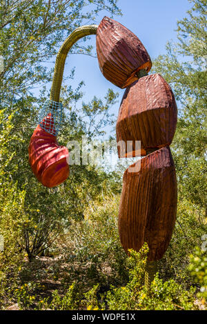 Desert Botanical Garden Carolina Escobar Skulptur Stockfoto