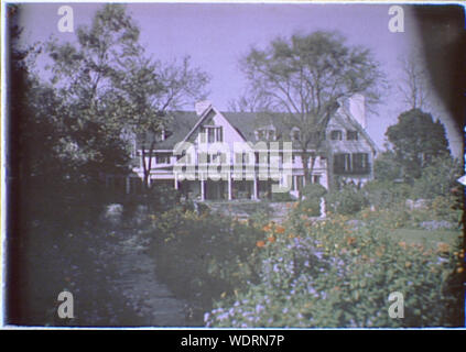 Grundstück und die Residenz des Myron C. Taylor Eigenschaft, Locust Valley, Long Island, New York Abstract / Medium: Genthe, Arnold, 1869-1942. Stockfoto