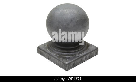 Finial auf der Beiträge Stockfoto
