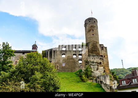 Burg Ruine Burg Eppstein im Taunus. Hessen (Hessen), Deutschland. In der Nähe Frankfurt am Main, Wiesbaden. Stockfoto