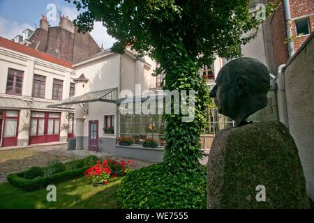 Frankreich, Nord, Lille, das Geburtshaus von Charles de Gaulle ist ein französisches Museum in Lille. Zuvor, wurde das Museum das Haus der Großeltern mütterlicherseits von Charles de Gaulle, wo er 1890 geboren wurde, Stockfoto