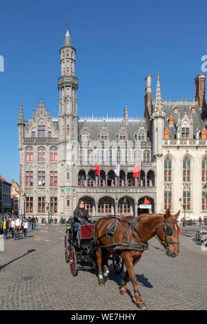 Belgien, Westflandern, Brügge, historischen Zentrum als Weltkulturerbe von der UNESCO, historium Museum Stockfoto