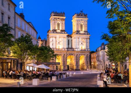 Frankreich, Gers, Auch auf El Camino de Santiago, Sainte Marie Kathedrale stoppen Stockfoto