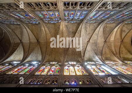 Frankreich, Seine Saint Denis, Saint Denis, die Kathedrale Basilica Stockfoto