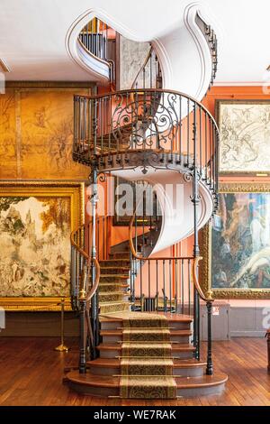 Frankreich, Paris, Nouvelle Athenes Bezirk, Gustave Moreau Museum Stockfoto