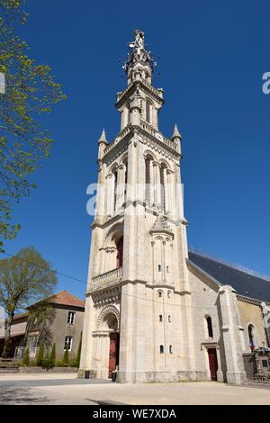 Frankreich, Meurthe et Moselle, Sächsische Sion, die Basilika von Notre Dame von Sion Stockfoto