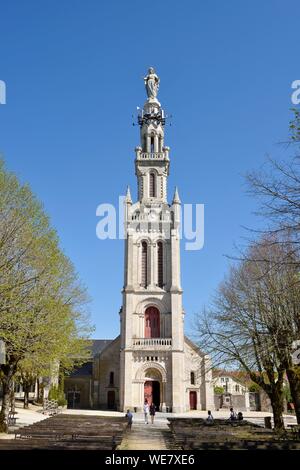 Frankreich, Meurthe et Moselle, Sächsische Sion, die Basilika von Notre Dame von Sion Stockfoto