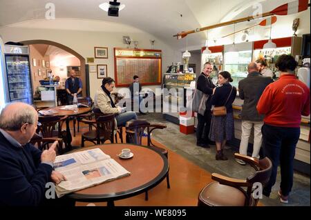Italien, Toskana, Florenz, ein UNESCO Weltkulturerbe, die societa Canottieri Firenze (Florenz Rowing Club) Stockfoto